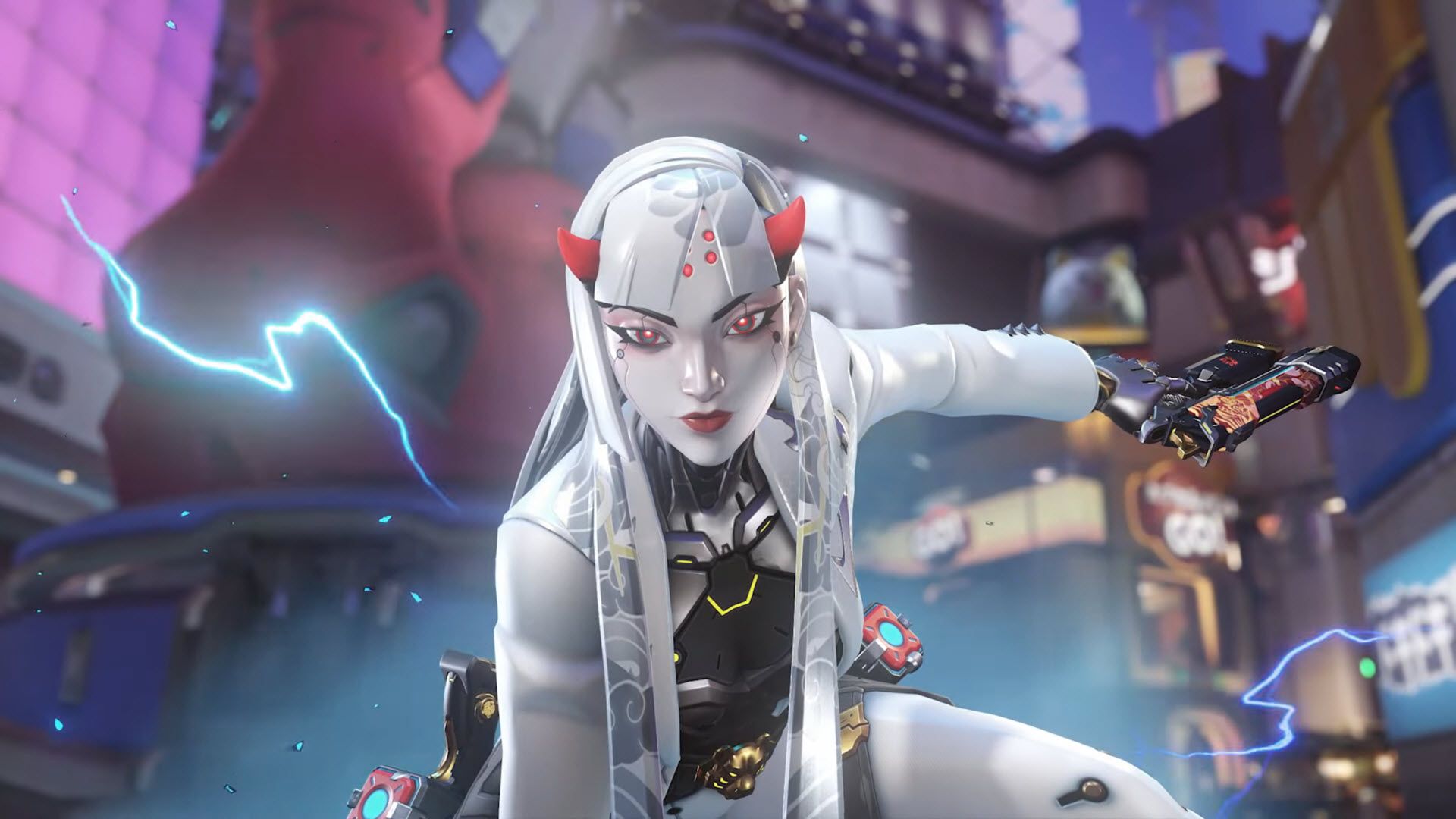 Overwatch New Damage Hero Shion Abilities and Gameplay Revealed