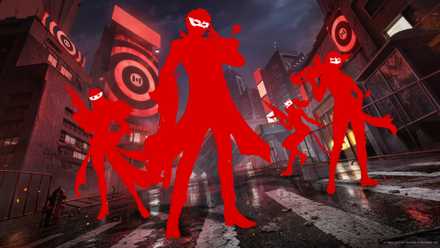 Persona 5 Royal Call of Duty Collab Skins Silhouette Key Art