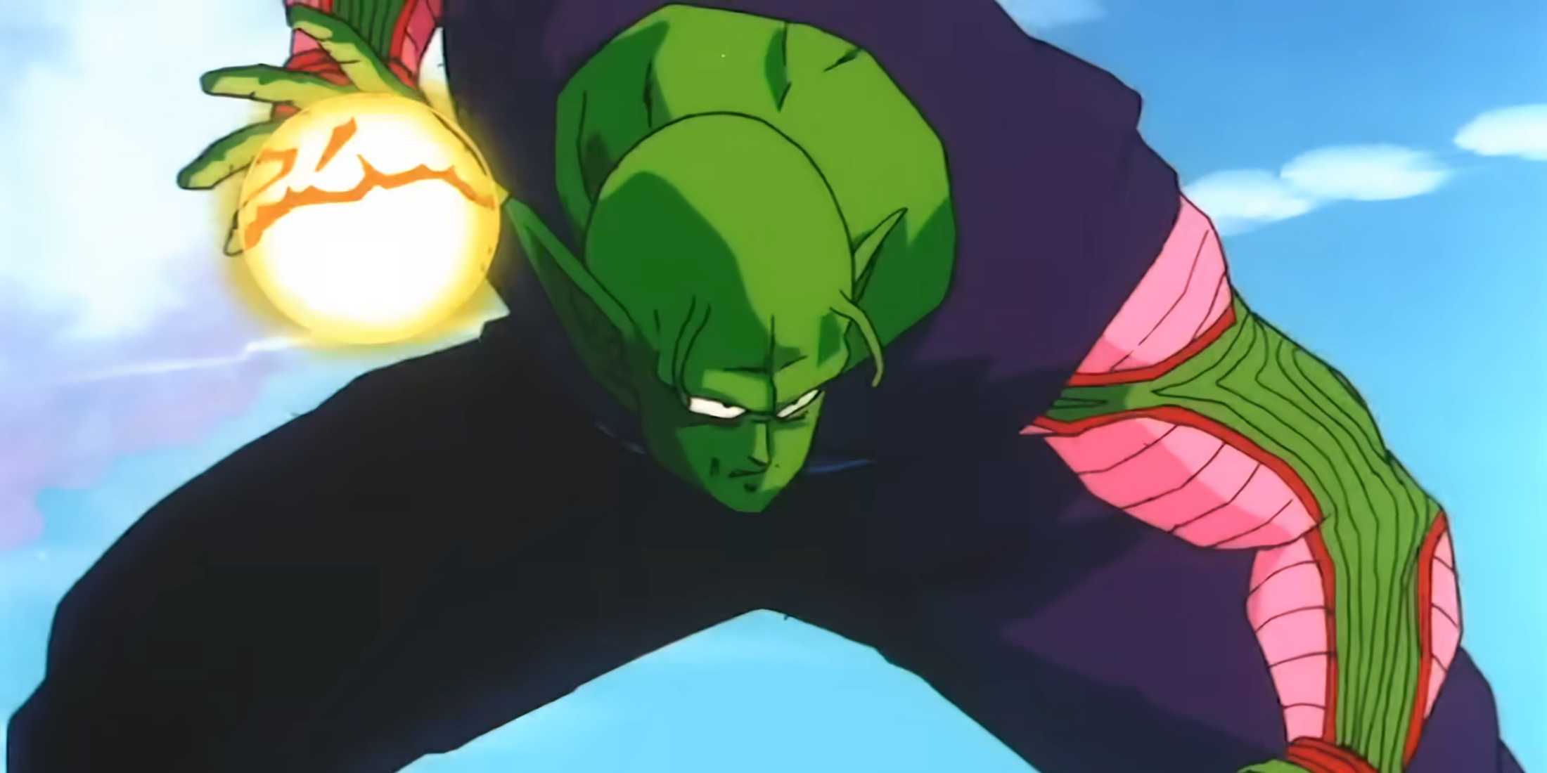 Piccolo charges an attack