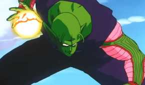 Piccolo charges an attack