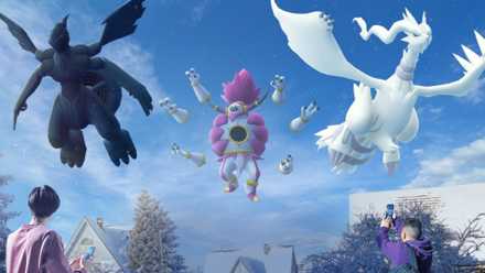 Pokemon GO promotional image for Dual Destiny