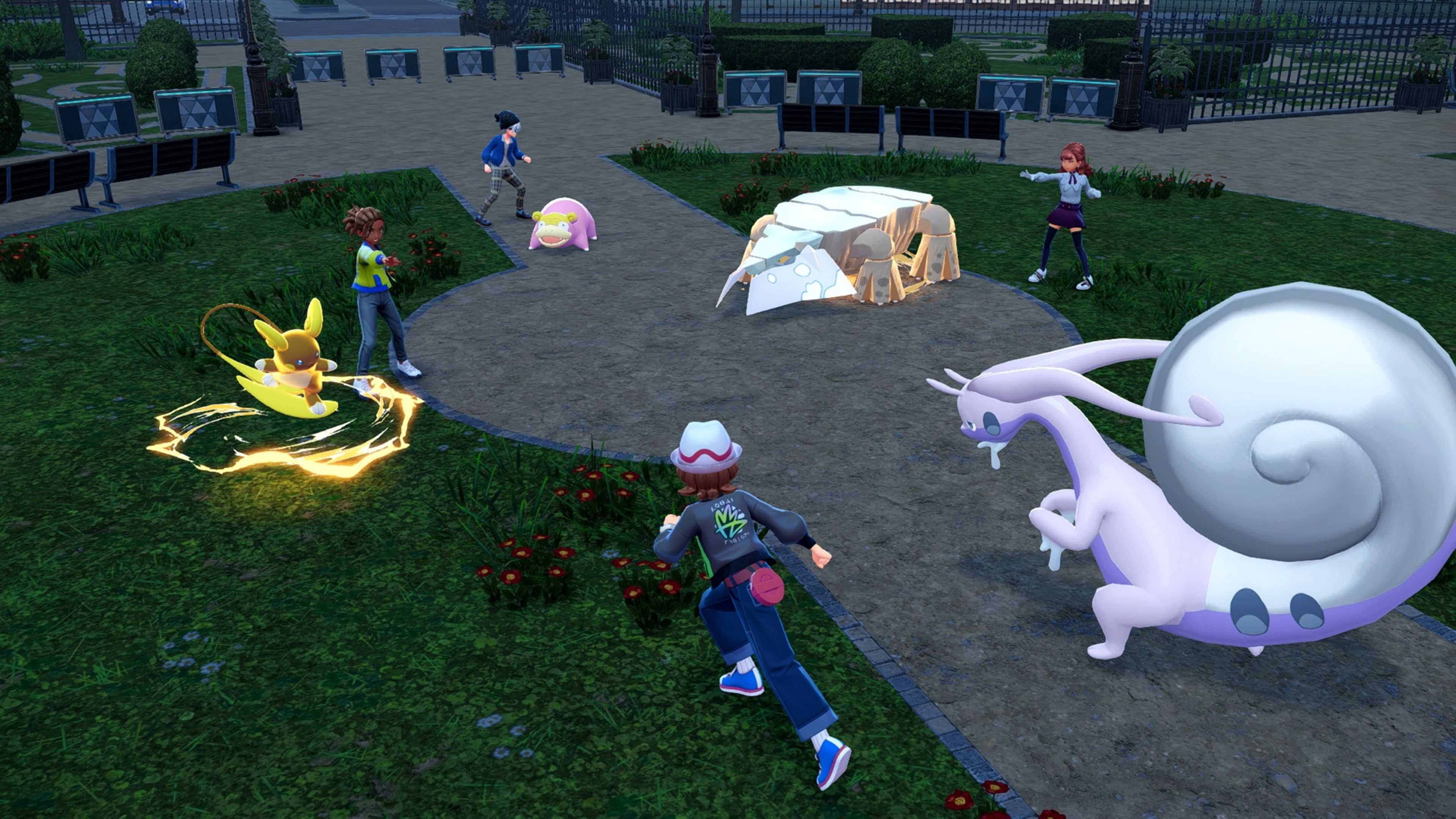 A Pokemon Legends: Z-A Ranked Battle multiplayer match