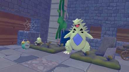 Tyranitar from Pokemon Pokopia