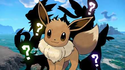Evolved Pokemon Wind and Wave Eevee