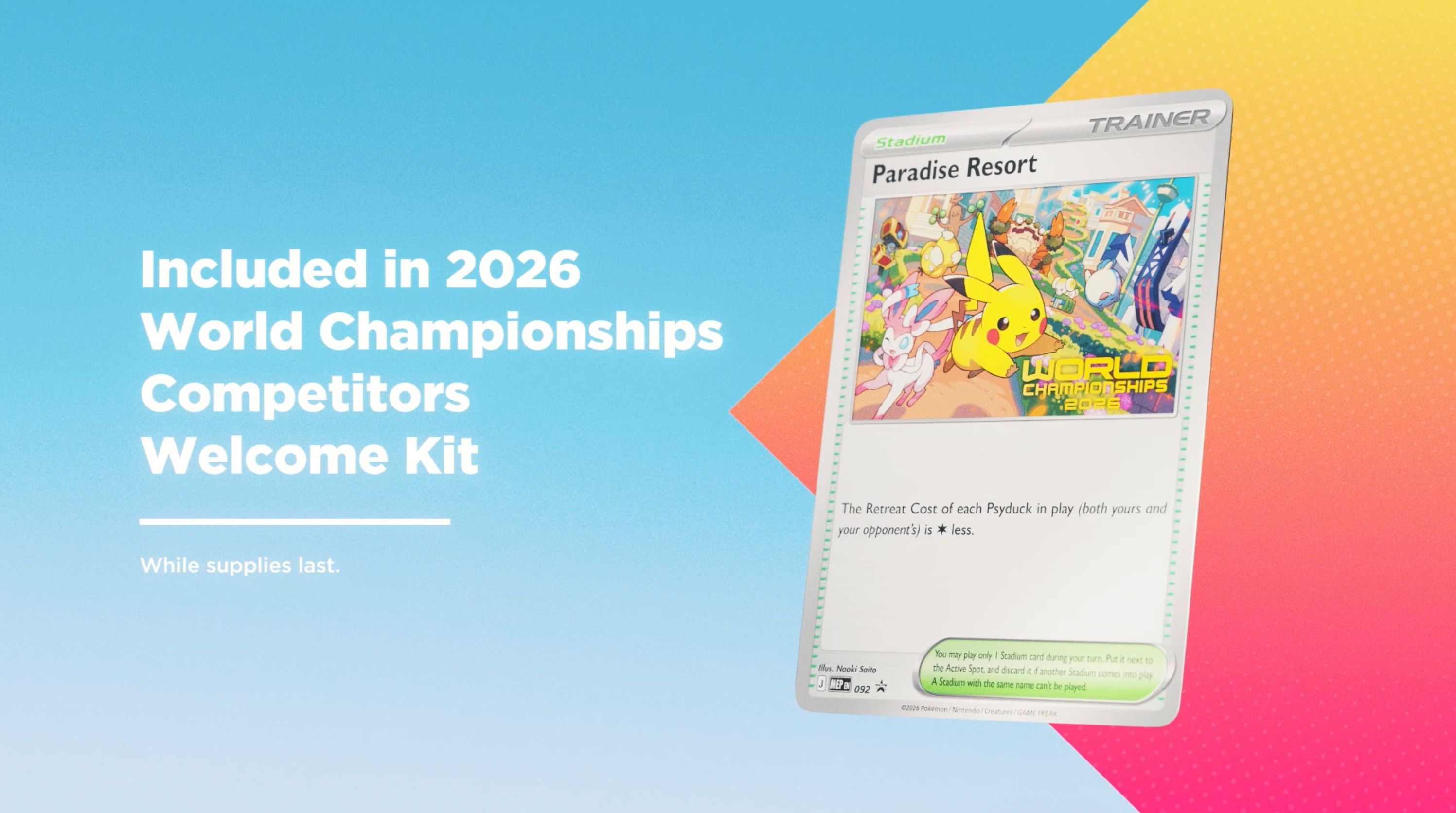 New Pokemon Worlds and XP Details; NAIC 2027 Officially Confirmed for ...