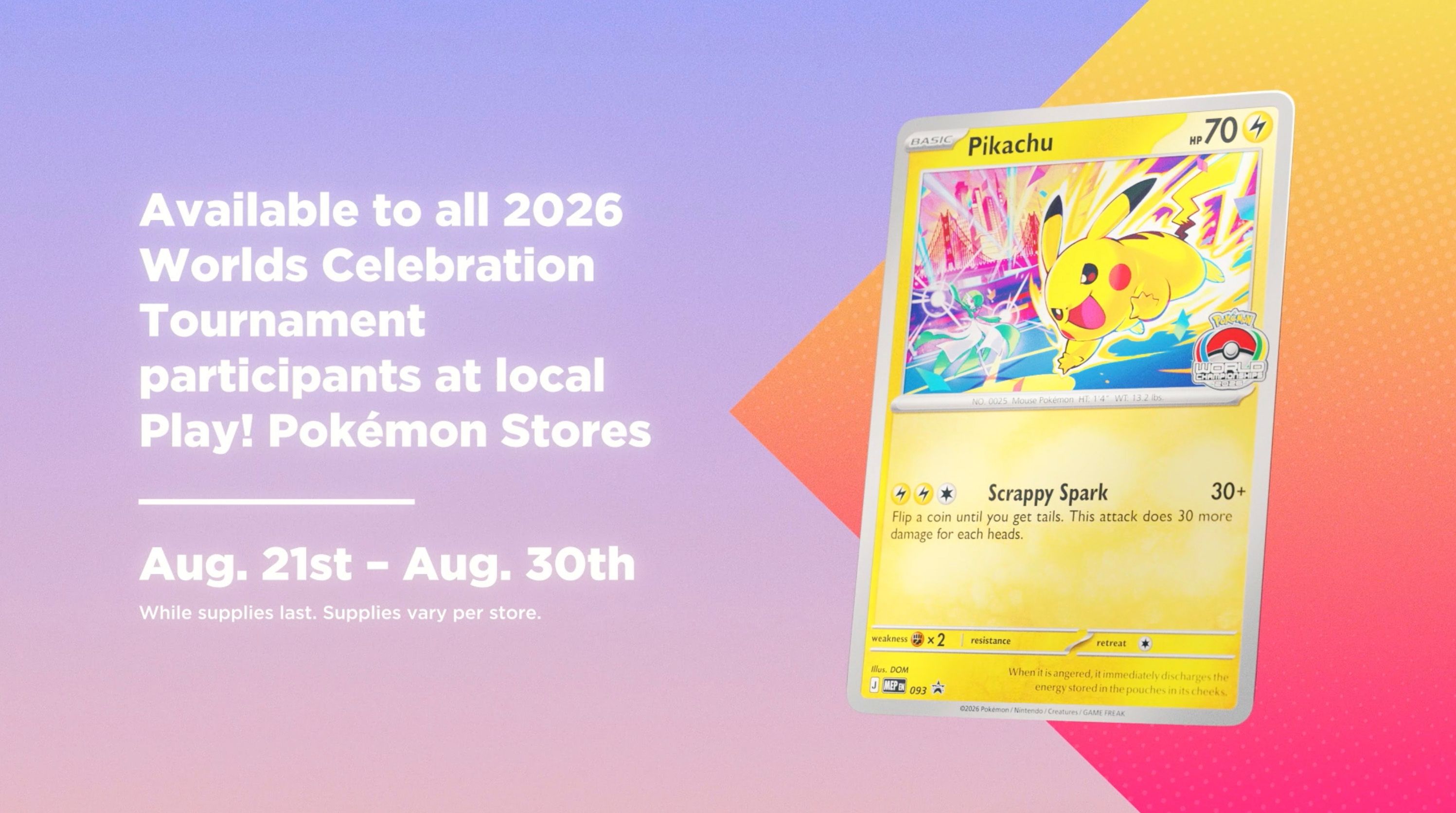 New Pokemon Worlds and XP Details; NAIC 2027 Officially Confirmed for ...