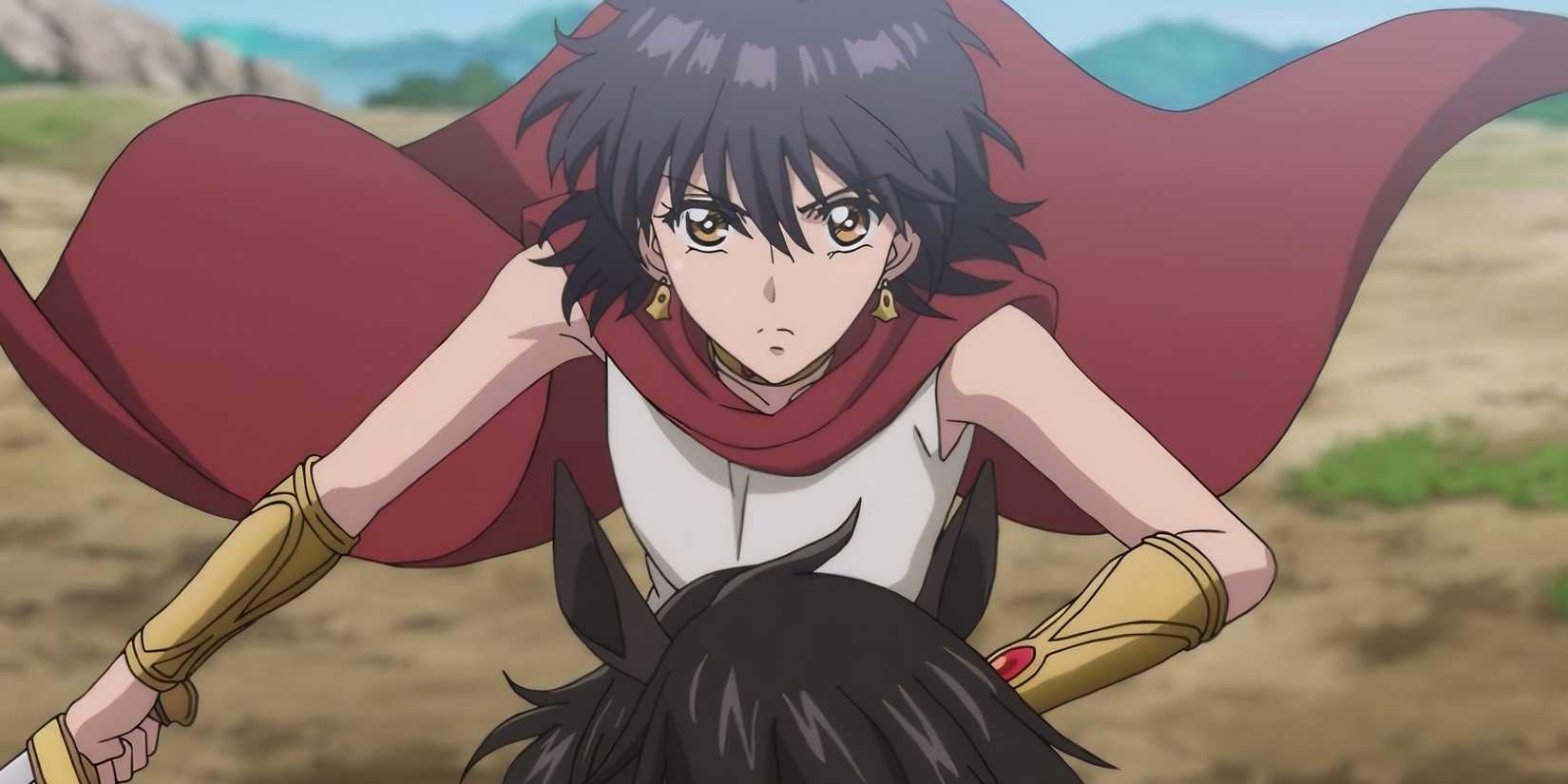 In the Red River animation, Yuri rides a horse.