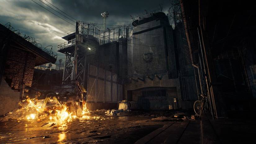 Resident Evil Veronica Prison exterior
