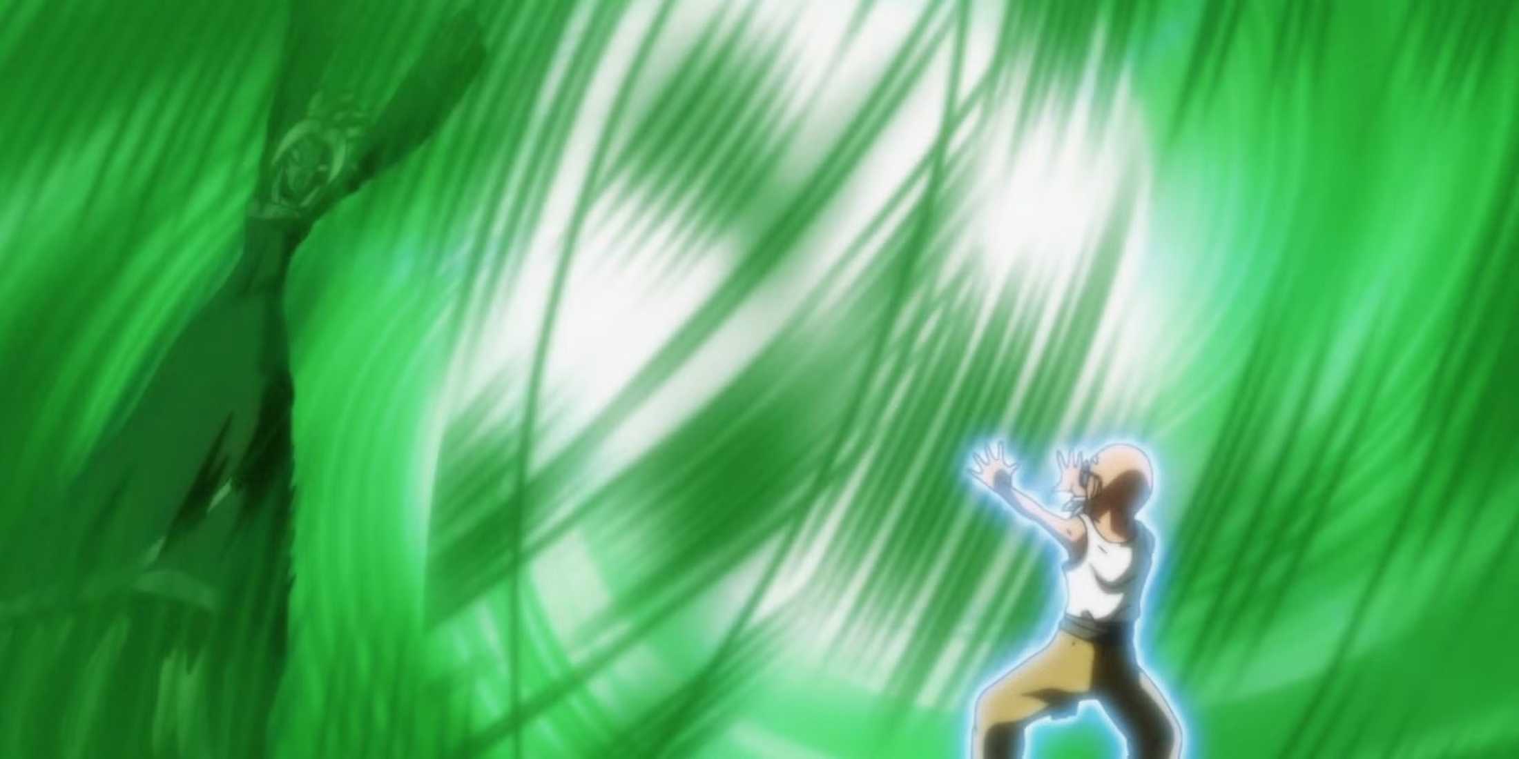 Roshi using the wave