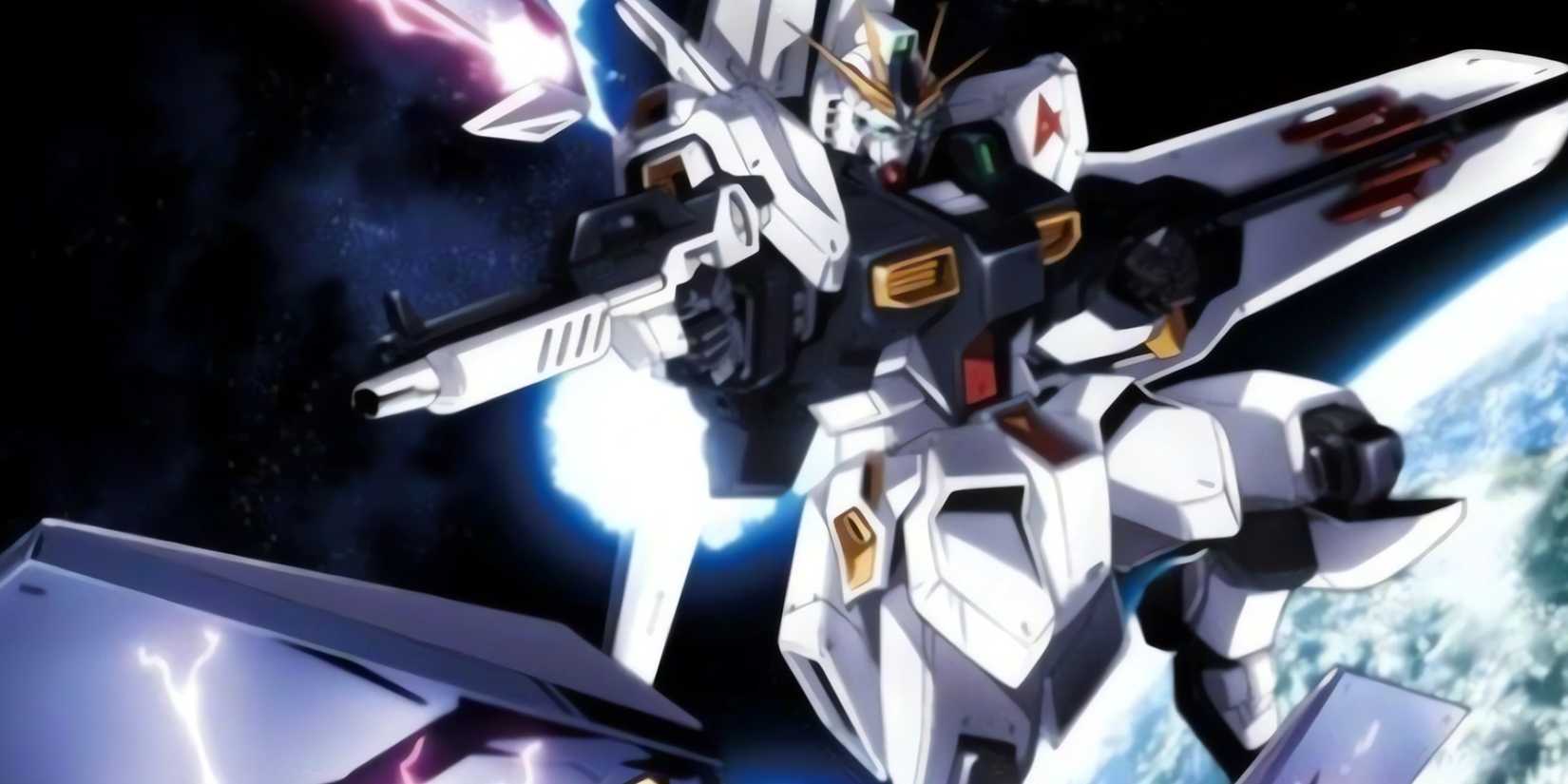 rx-93 v gundam in space