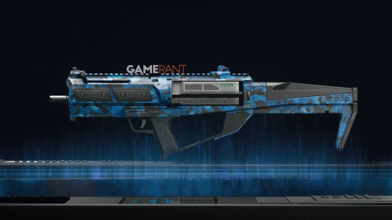 Sapphire Snake Camo Preview on the CBRS-3- Black Ops 7
