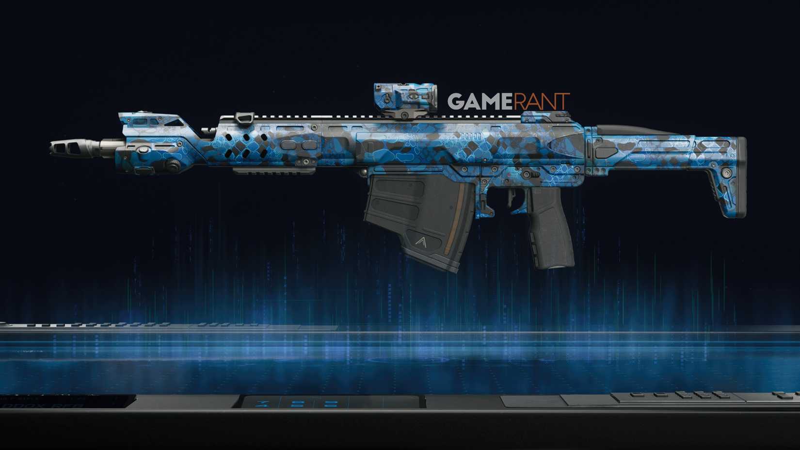 Sapphire Snake Camo Preview on the Grimhawk - Black Ops 7