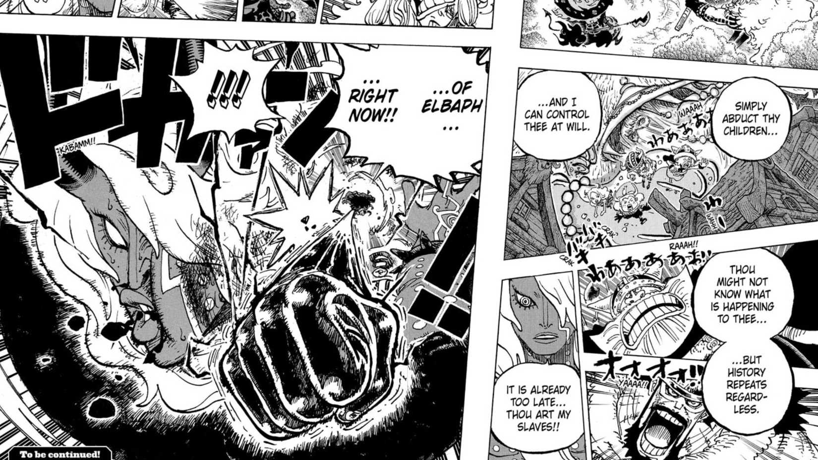 luffy vs imu one piece