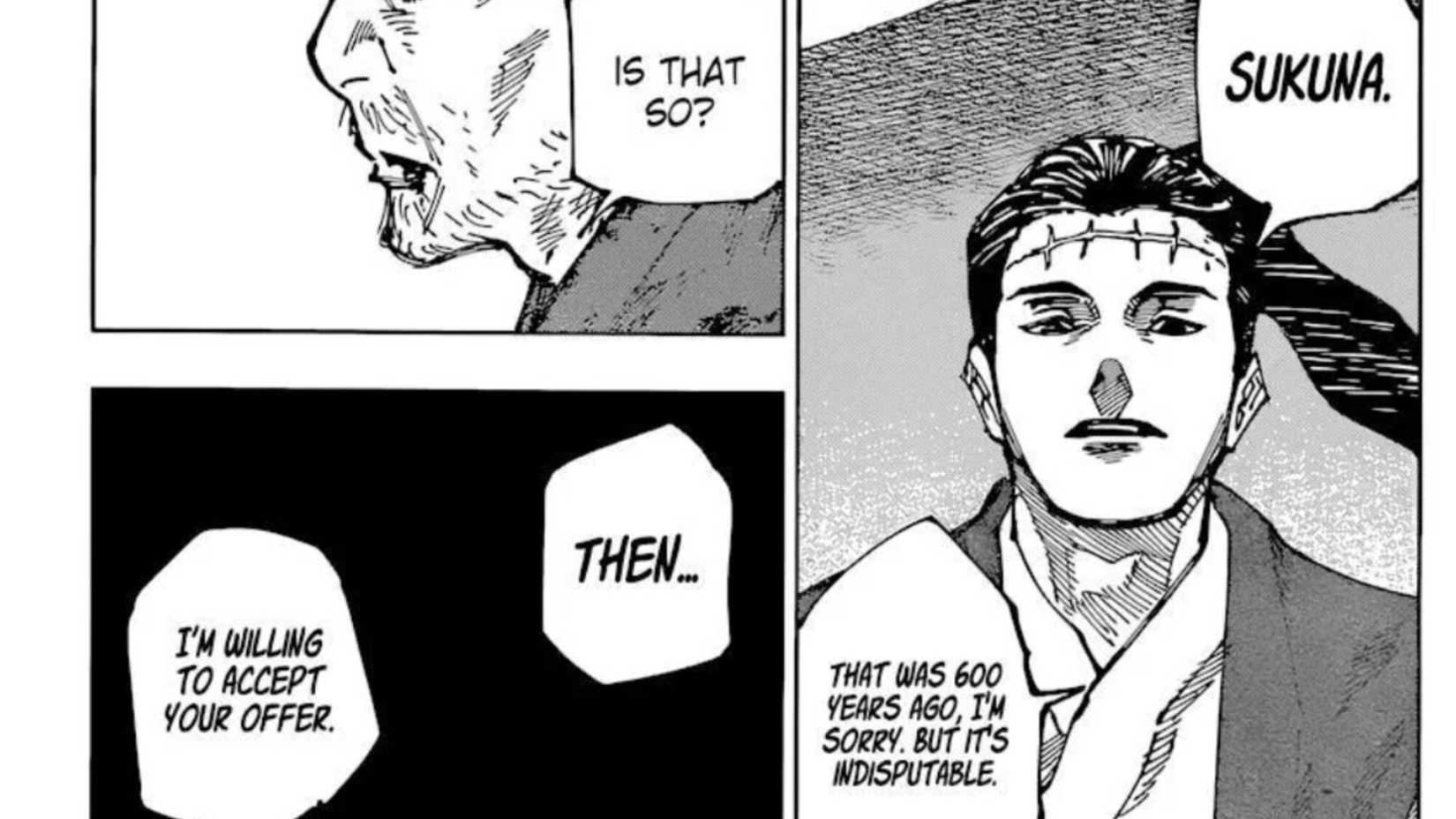 unknown magician Bodies used Kenjaku jujutsu kaisen