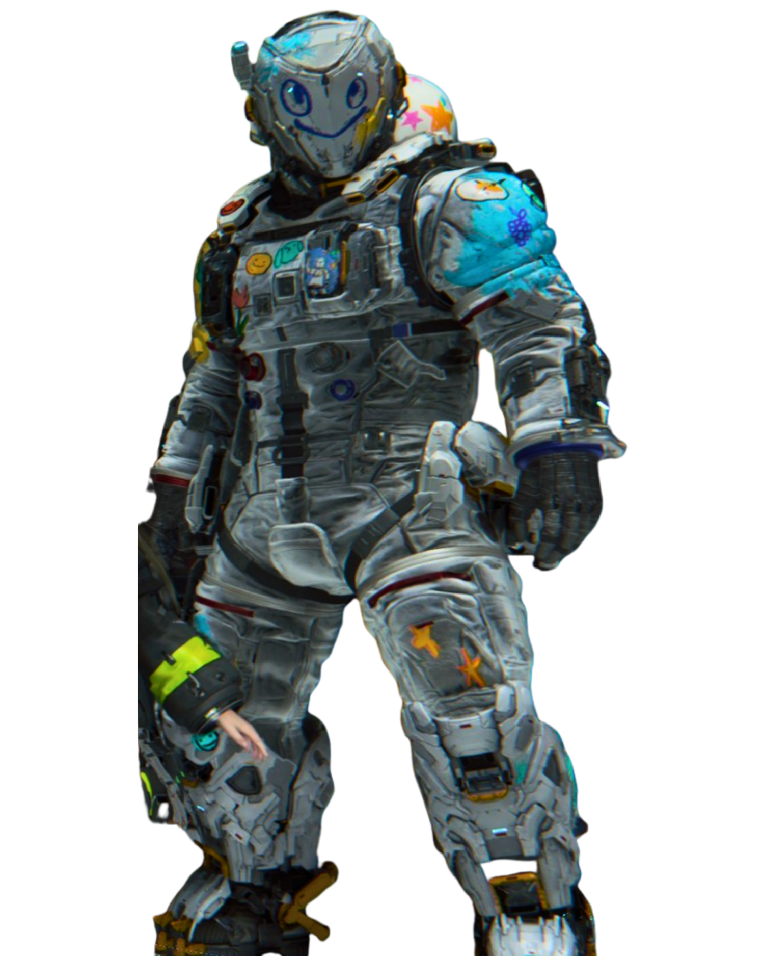 Scribble Suit for Hugh Pragmata