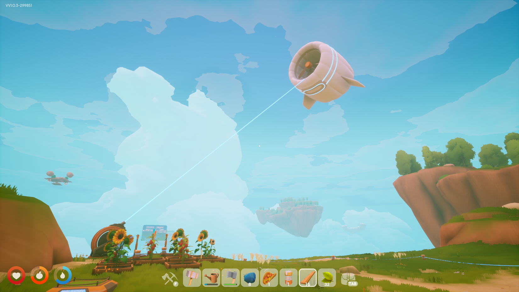 sky turbine solarpunk