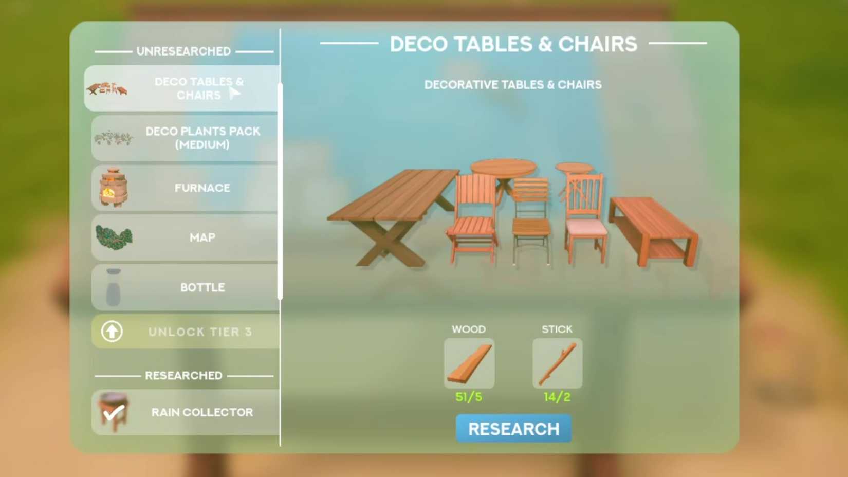 solarpunk research table tier 2