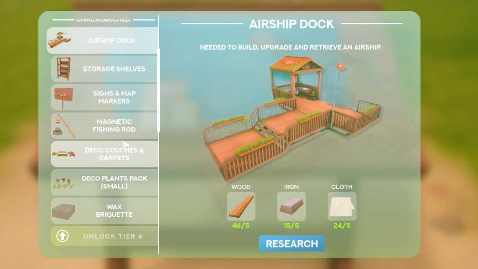 solarpunk research table tier 3