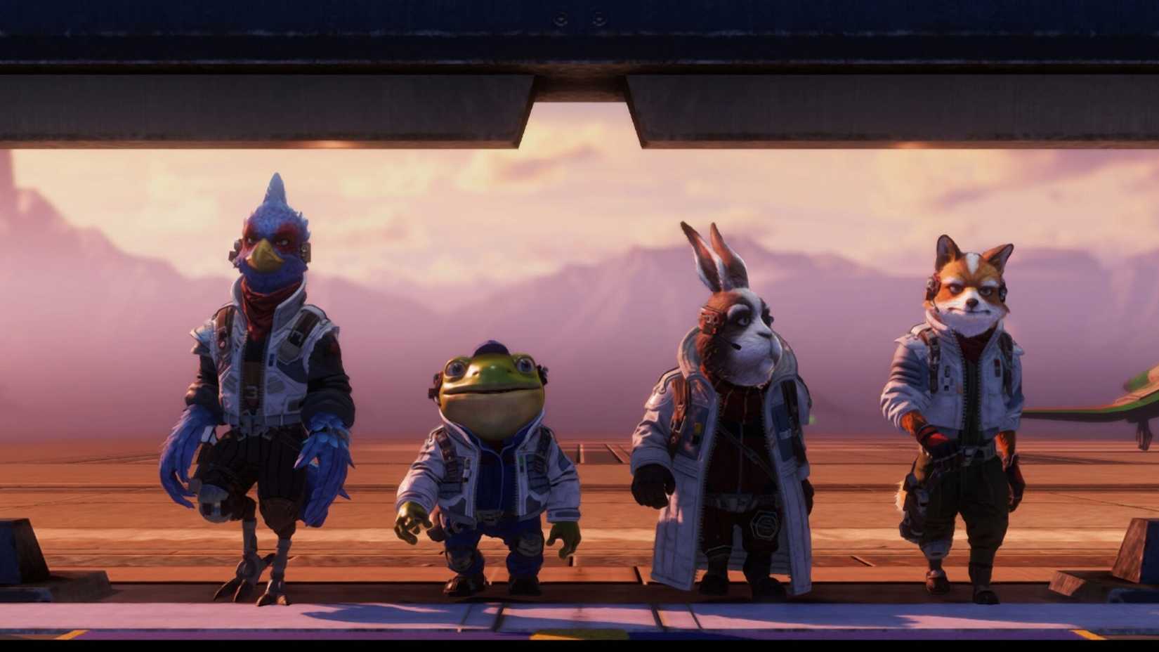 Star Fox Team image for the Switch 2 remake screenshot