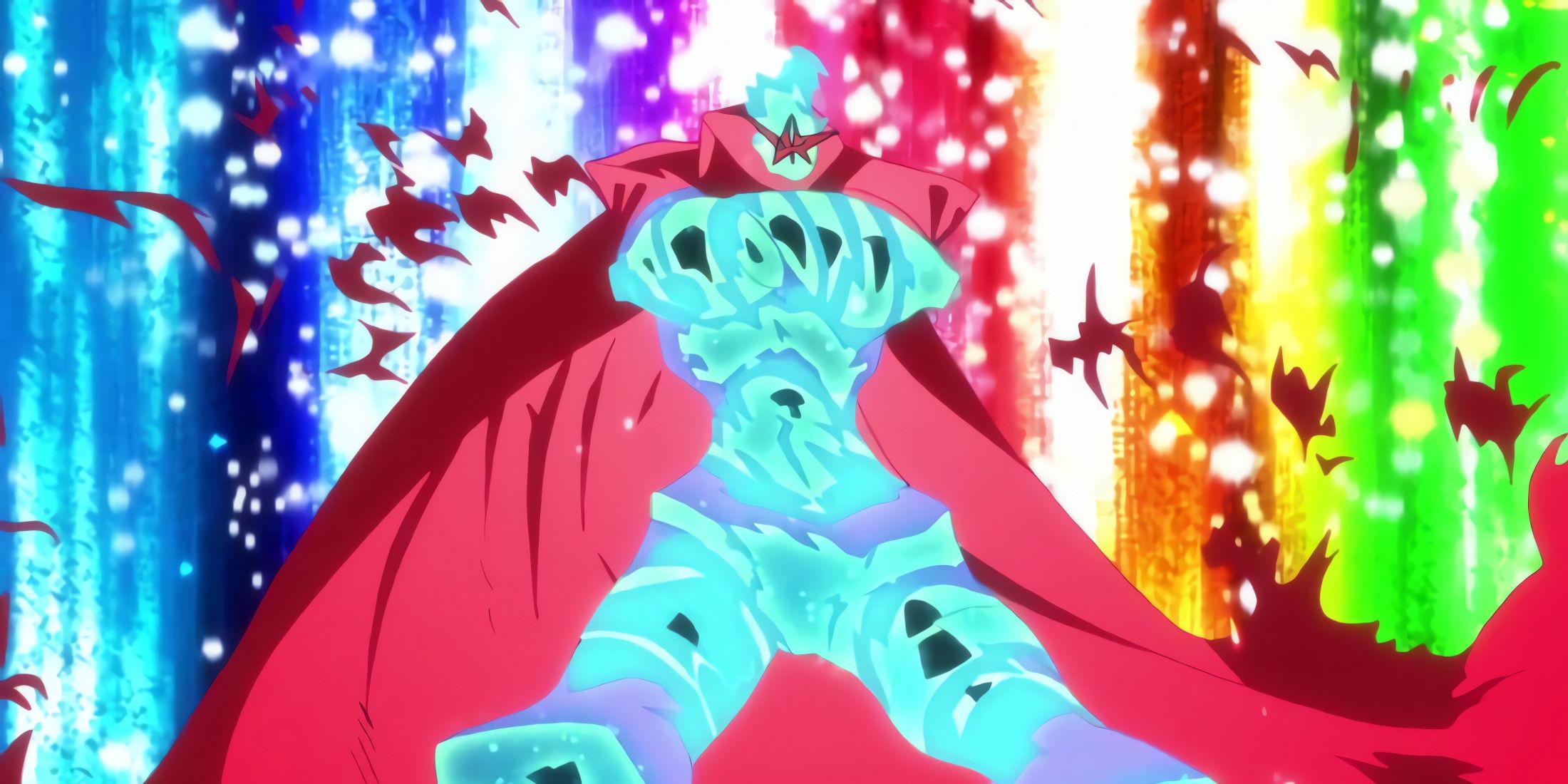 Super Tengen Toppa Gurren Lagan in the middle of battle during the final episodes of the anime.