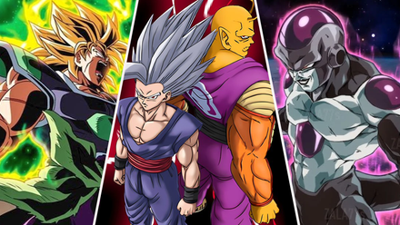 Super Saiyan Broly, Gohan Beast, Orange Piccolo, and Black Frieza