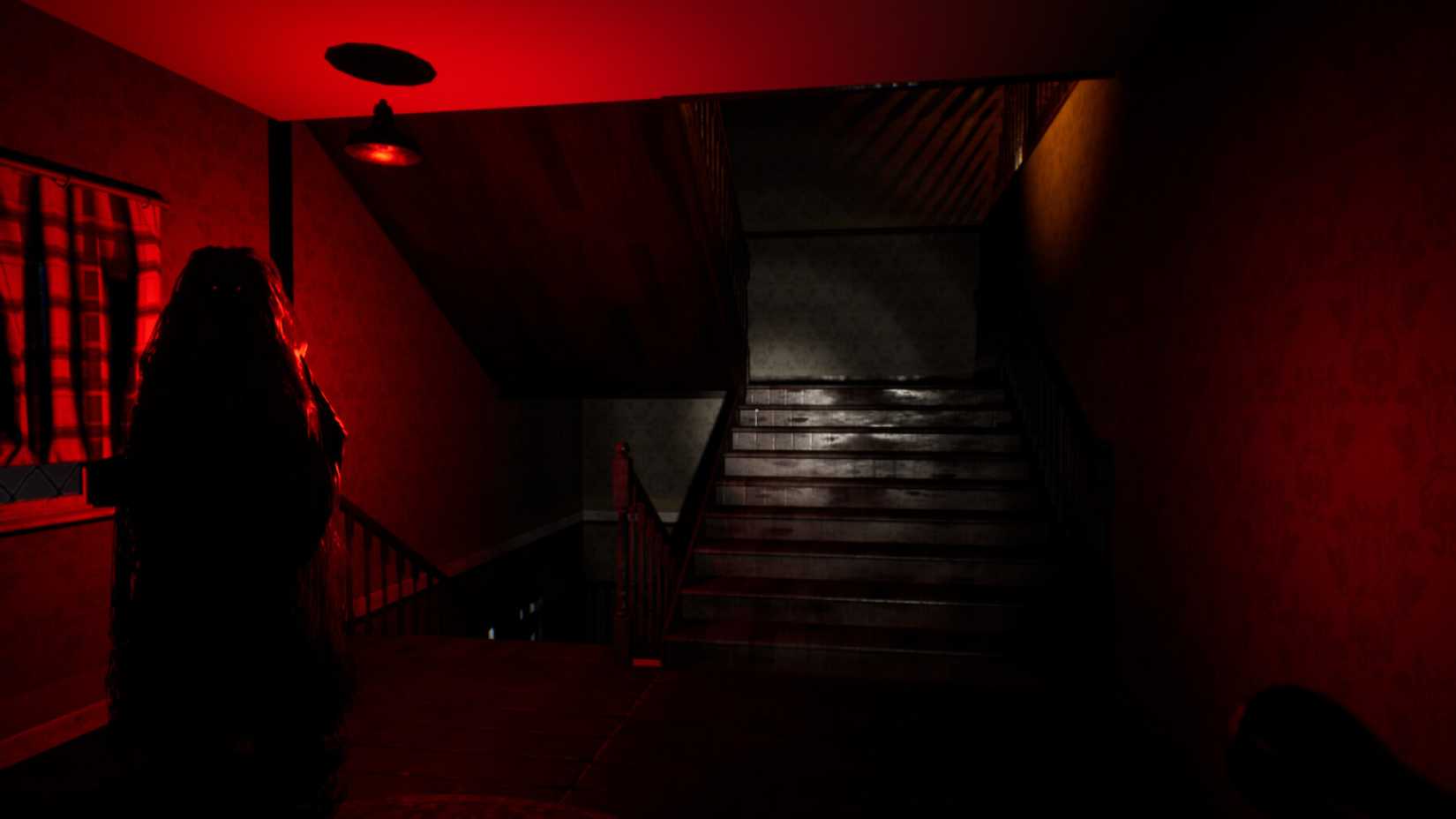 Black Within screenshot with stairs and monsters