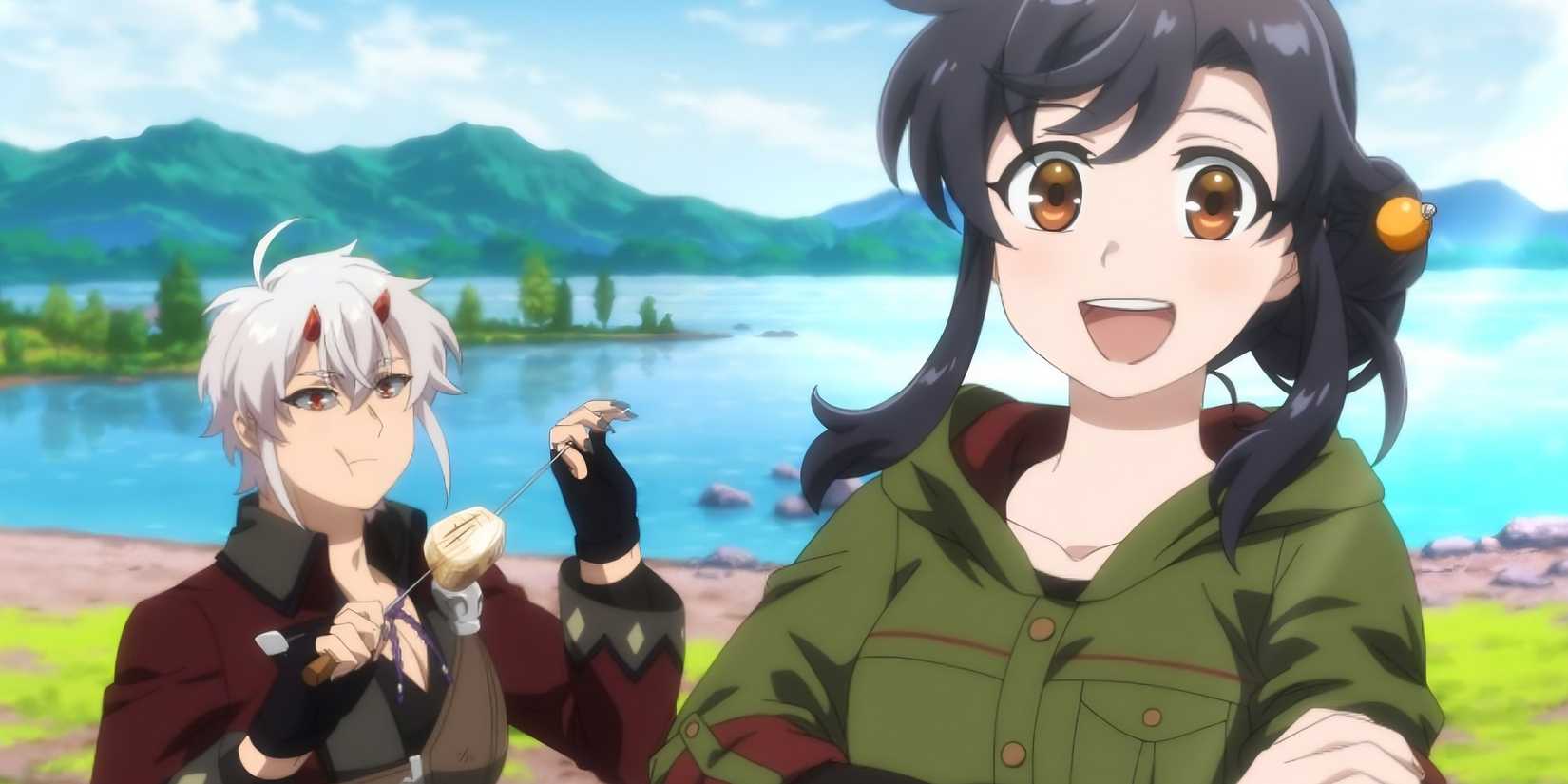 In Forsaken Adult Animation, Lynn is smiling while Bill is eating barbecue.
