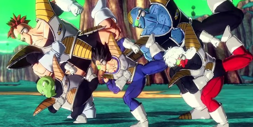 The Venyu Force led by Vegeta and the remaining members of the Ginyu Force