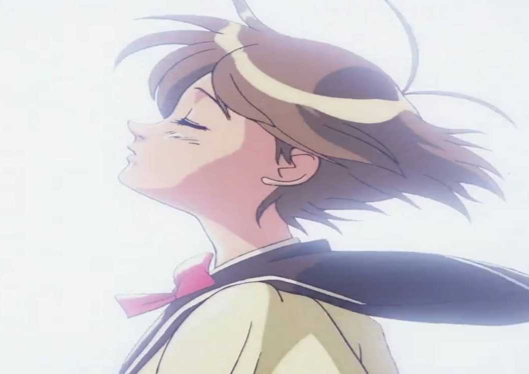 The Vision of Escaflowne Episode 1 Hitomi Kanzaki in a dream state