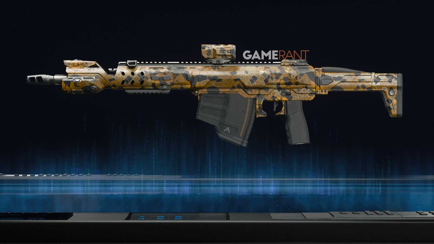 Topaz Snake Camo Preview on the Grimhawk - Black Ops 7