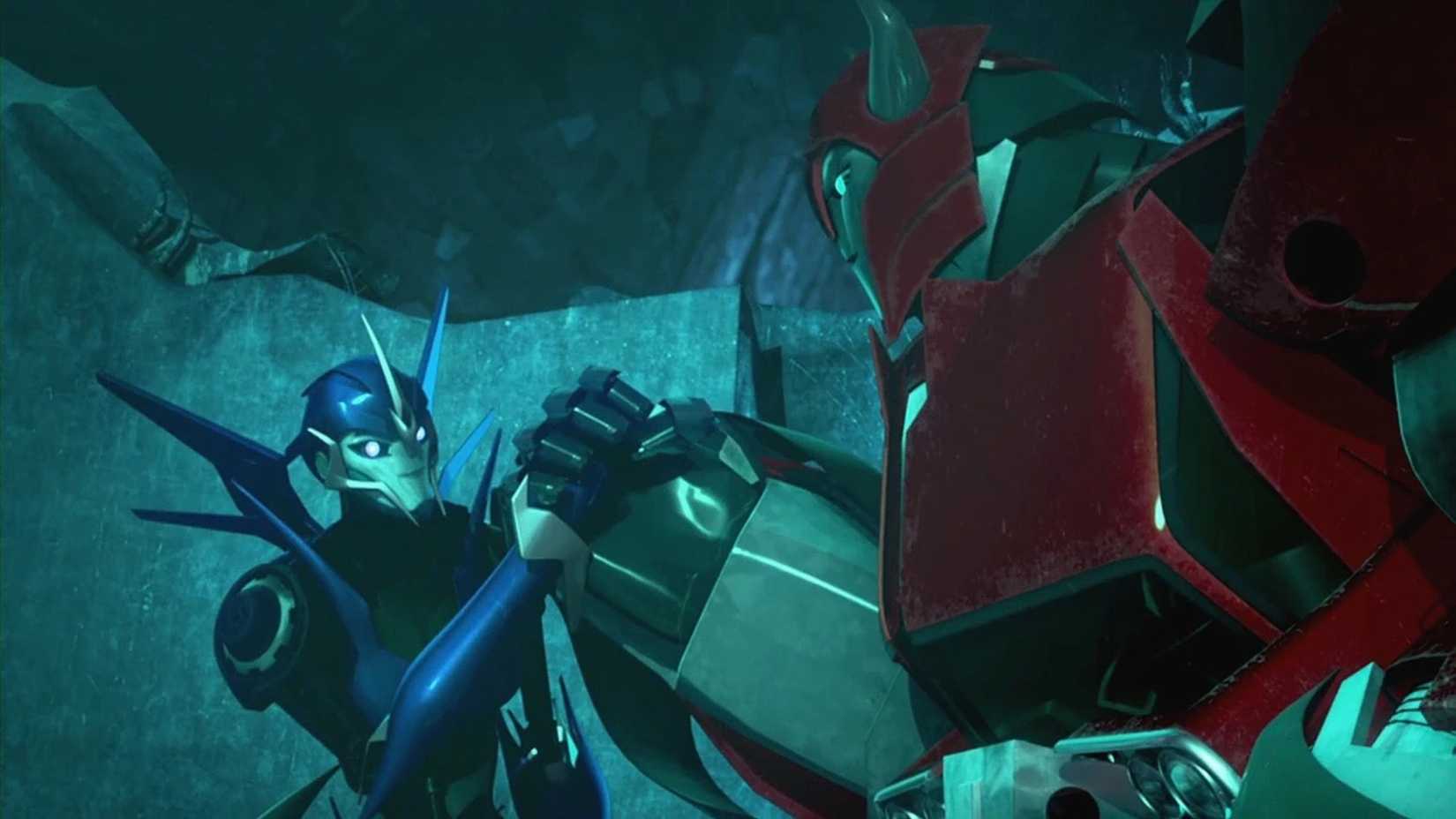 Transformers Prime Cliffjumper and Arcee