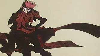 Trigun Episode 1 Vash the Stampede fullbody image from episode interlude