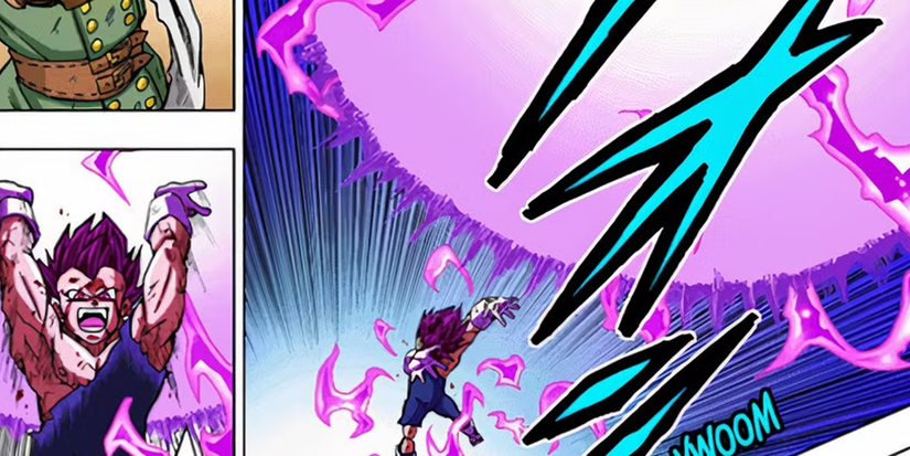 Ultra Ego Vegeta using Beerus Ball vs Granolah
