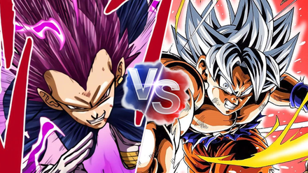 Ultra Ego Vegeta vs Ultra Instinct Son Goku