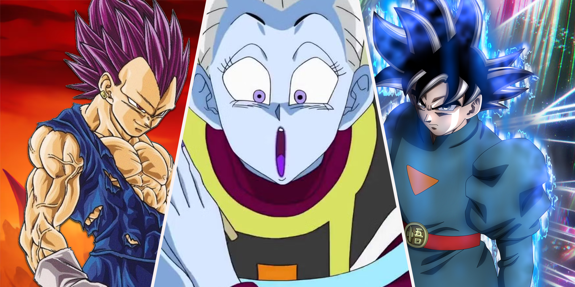 Ultra Ego Vegeta, Whis and Grand Priest Goku