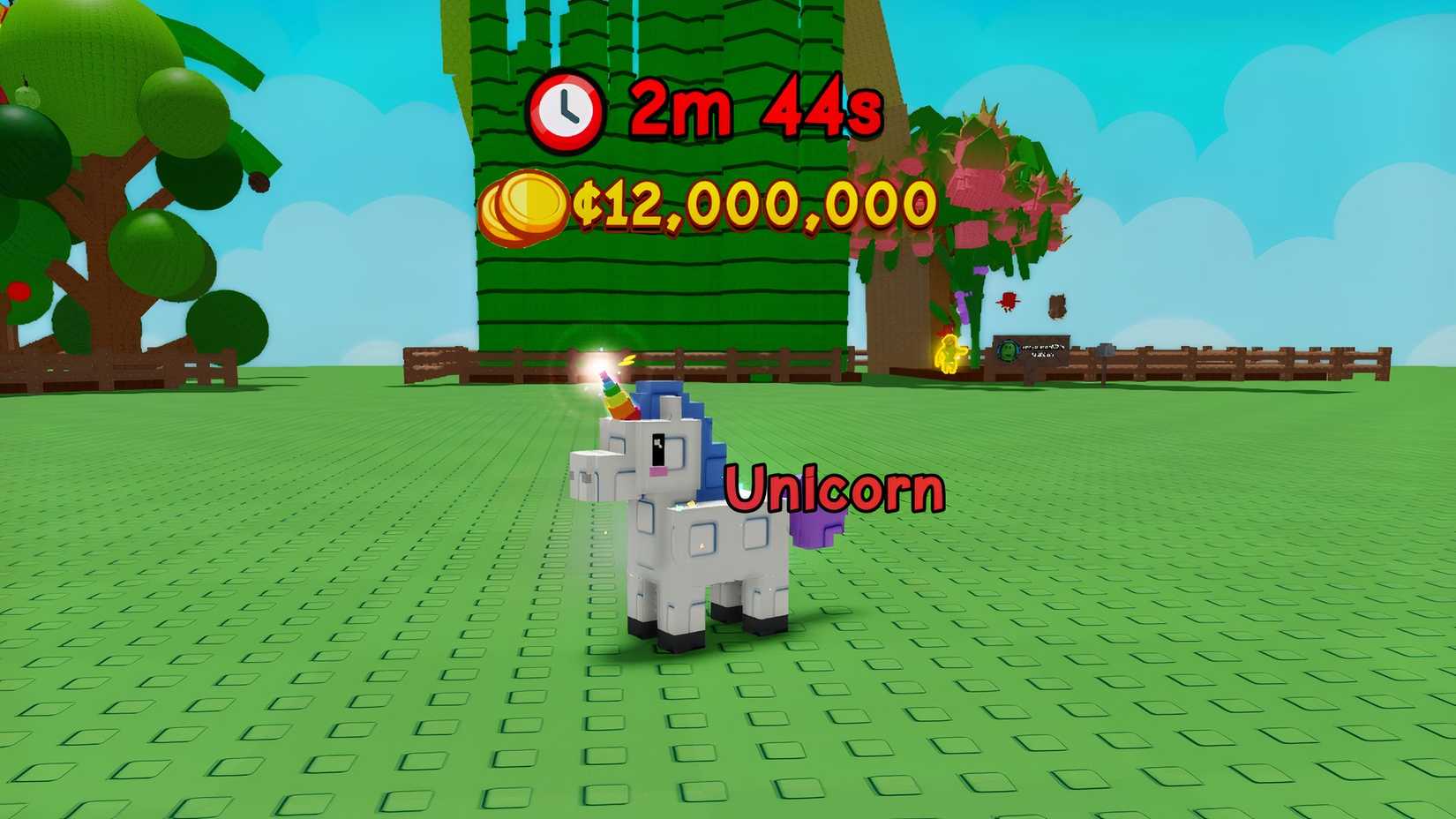 unicorn ability grow a garden 2