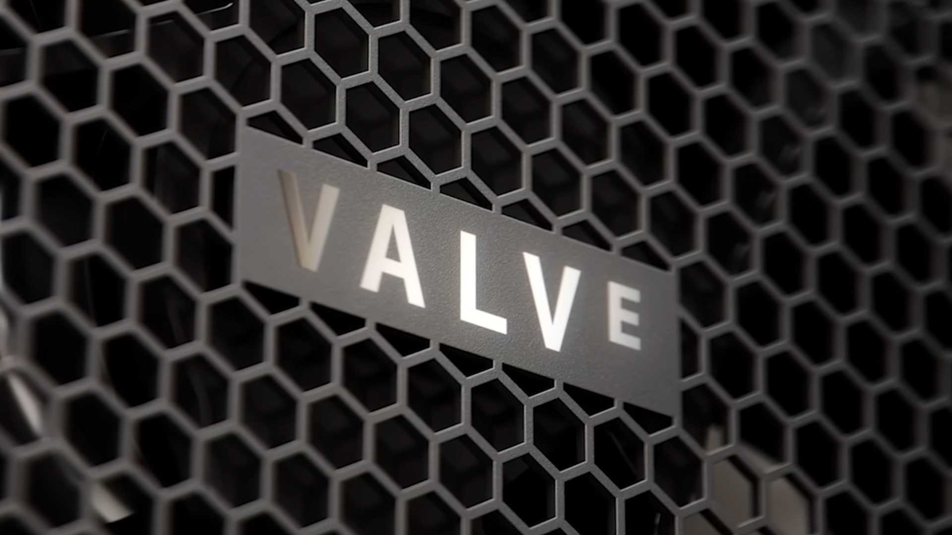 valve logo on steam machine