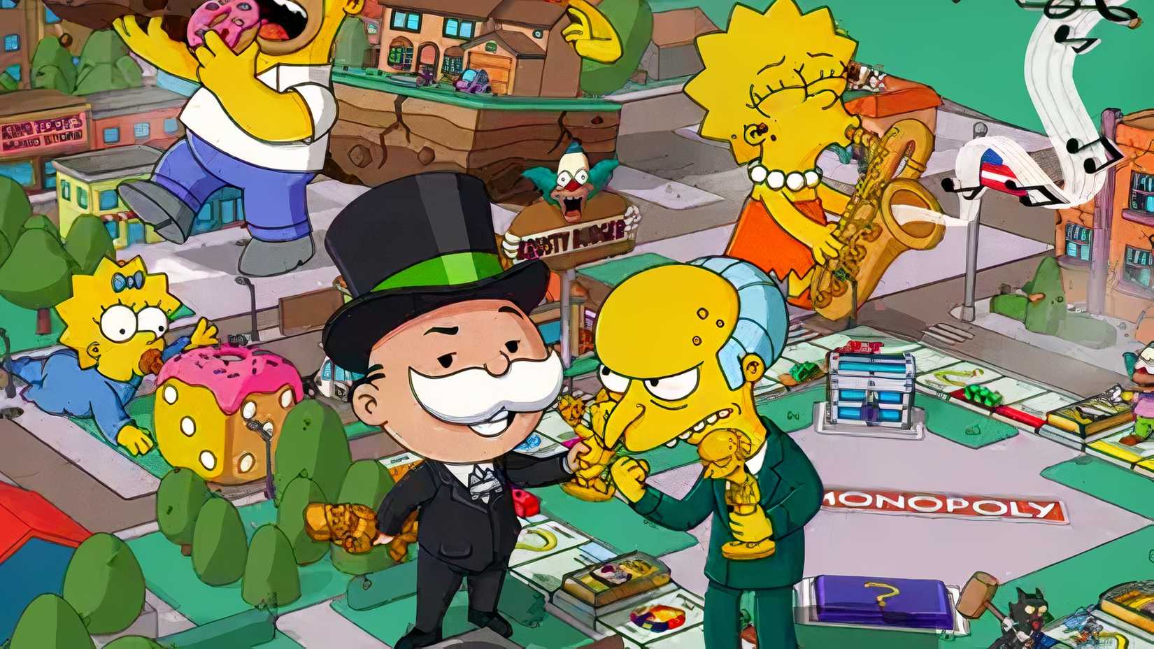 What's new in the MONOPOLY GO x The Simpsons season