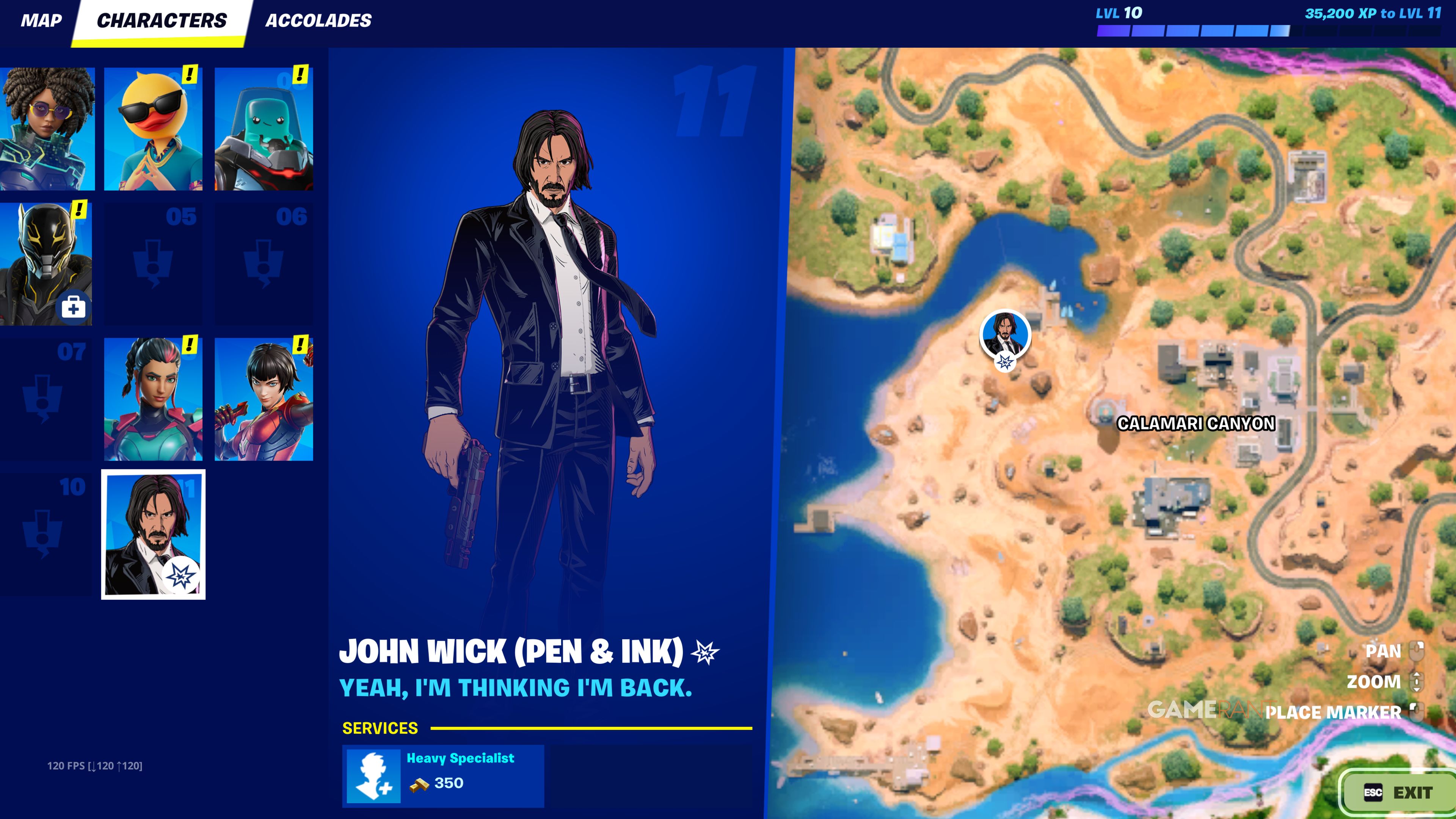 How to Get John Wick's Mythic Pistol in Fortnite Runners (& Where to