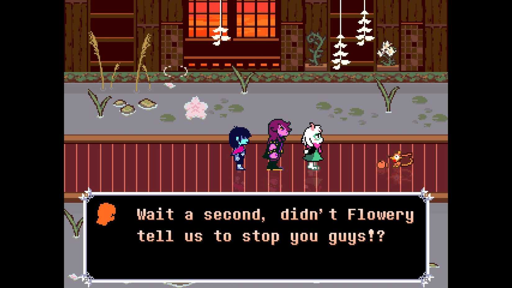 Orange & Green Boss Guide in Deltarune