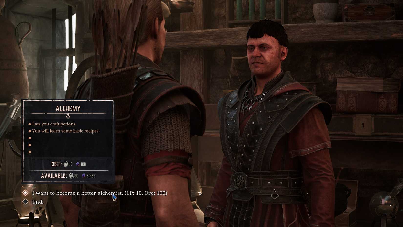 Where to learn Alchemy in Gothic 1 Remake