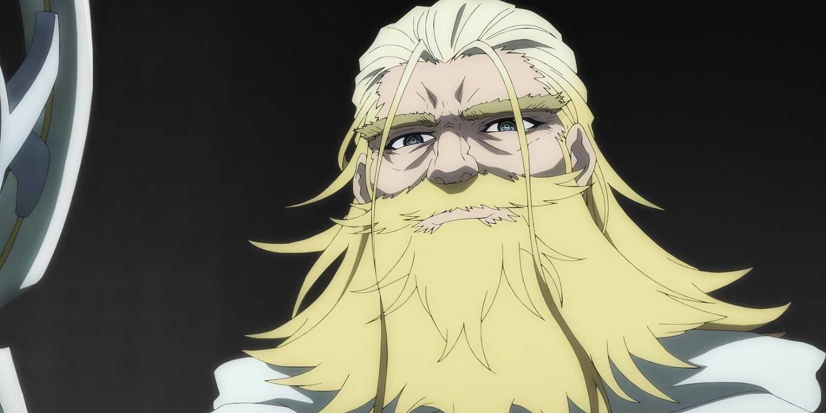 Wisteria Staff and Sword Season 2 - Aaron has a solemn expression.