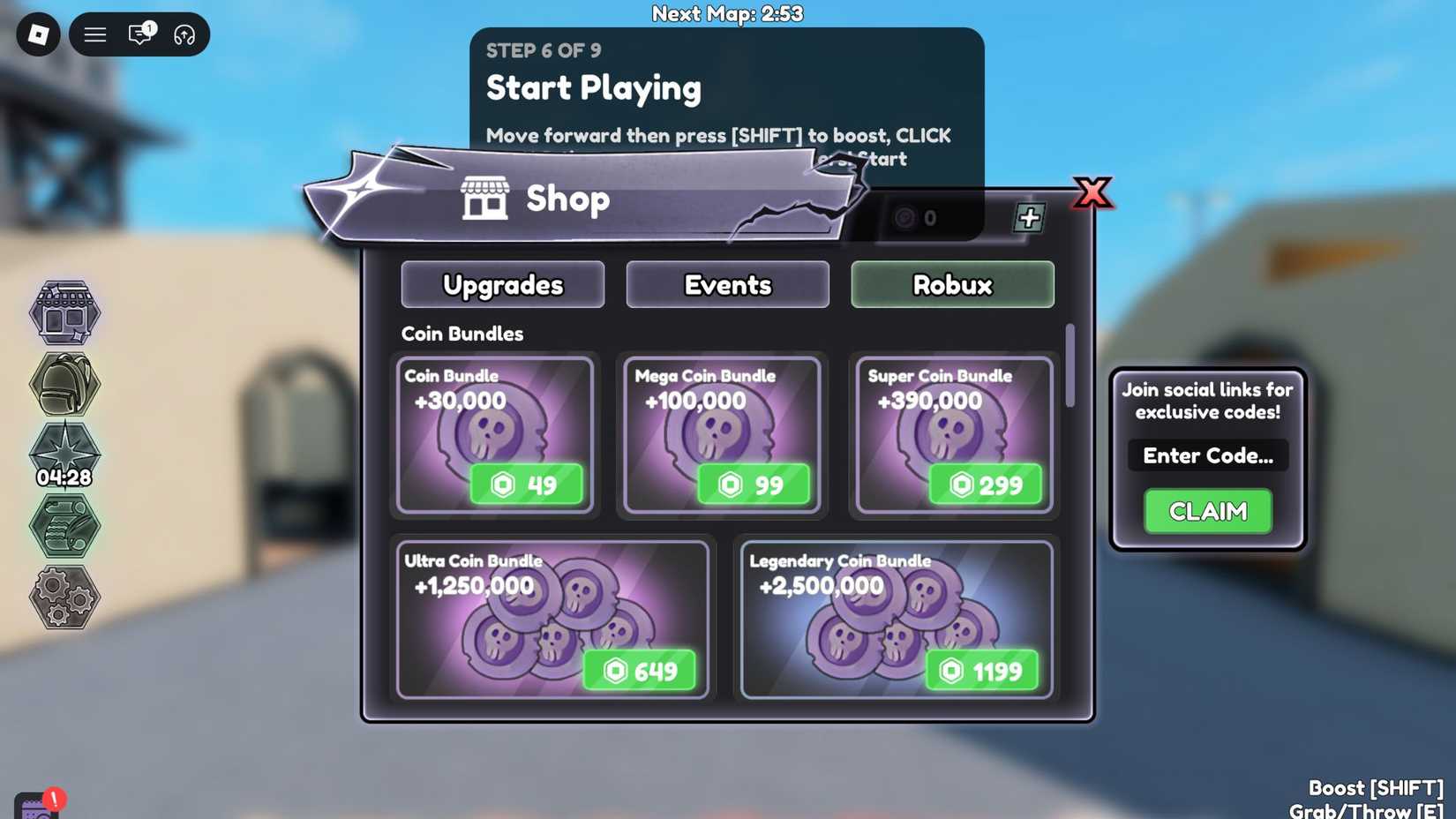 Worldbreaker Code Tab