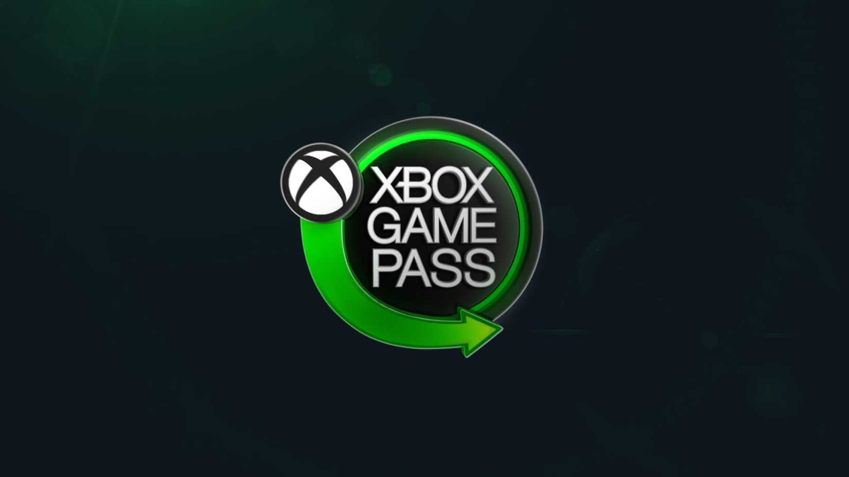 Xbox Game Pass logo over black background