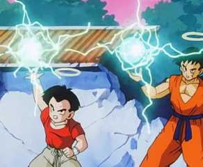 Dragon Ball: 7 Versi Kuririn Terkuat di Multiverse, Peringkat Teratas 22 Yamcha and Krillin using Spirit Ball