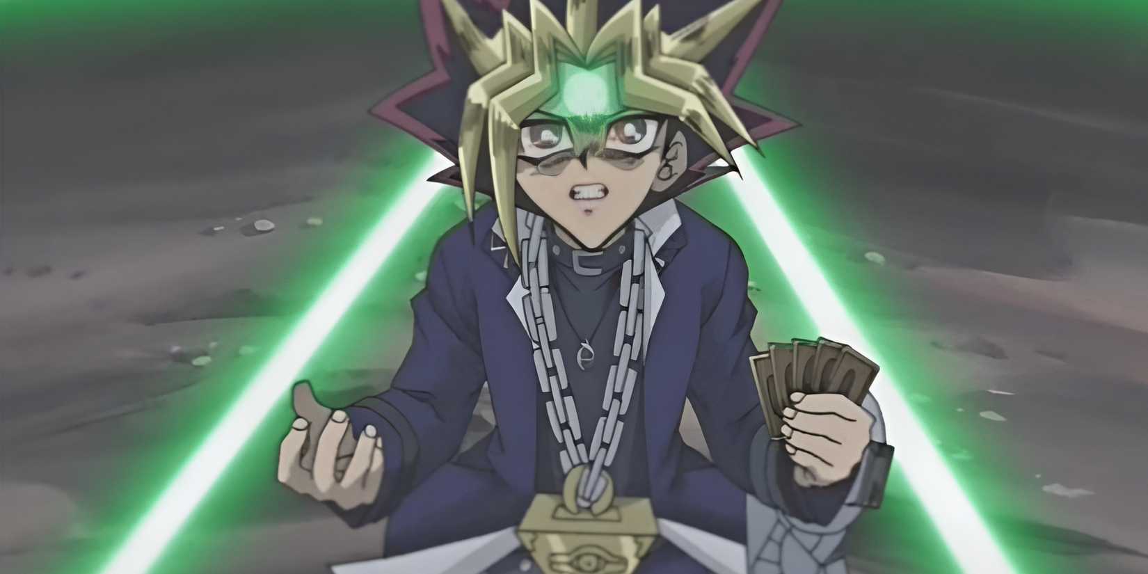 Yu Gi Oh-Yugi Muto Duel in Waking the Dragon Arc