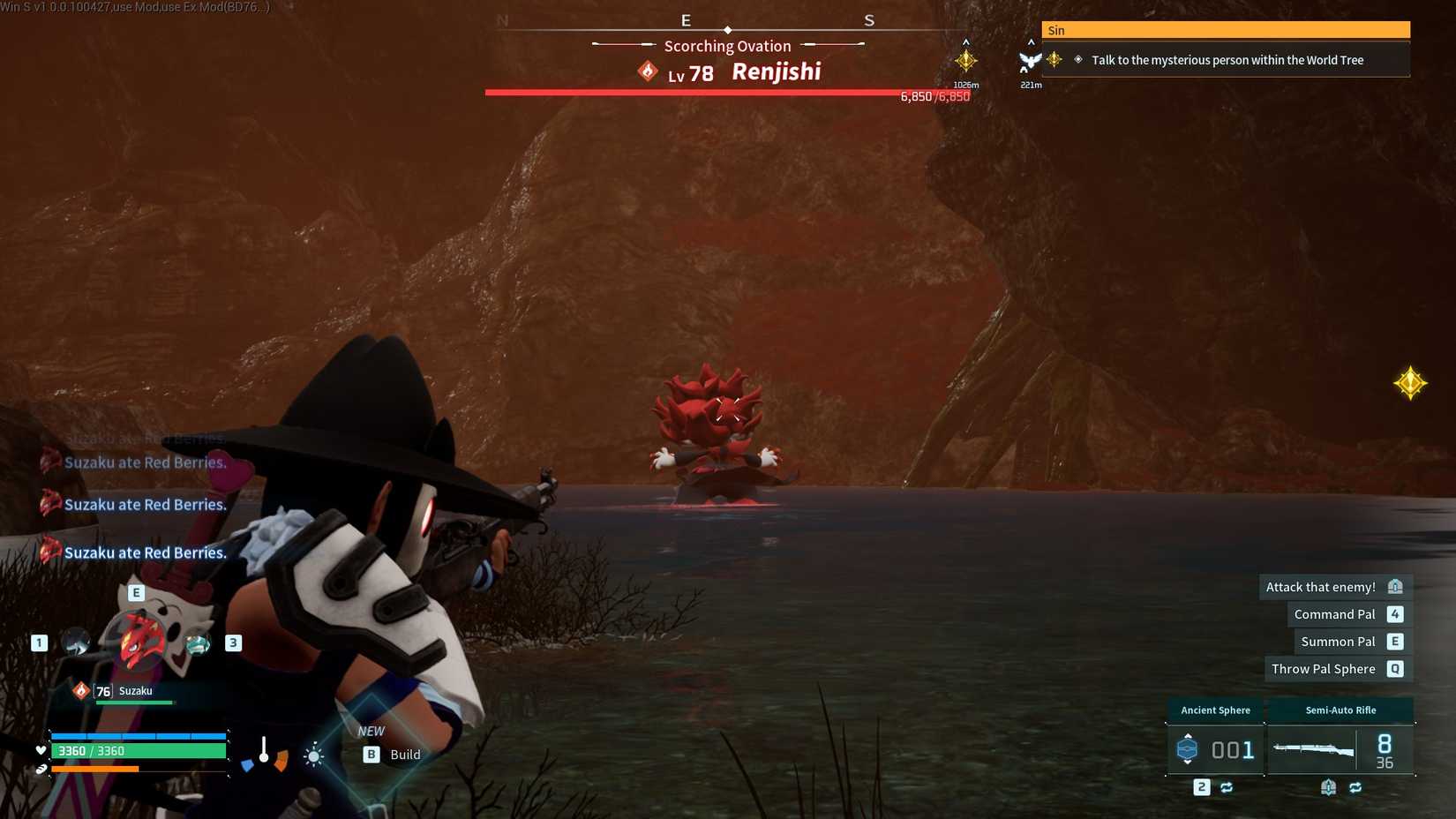 Palworld Renjishi in the wild