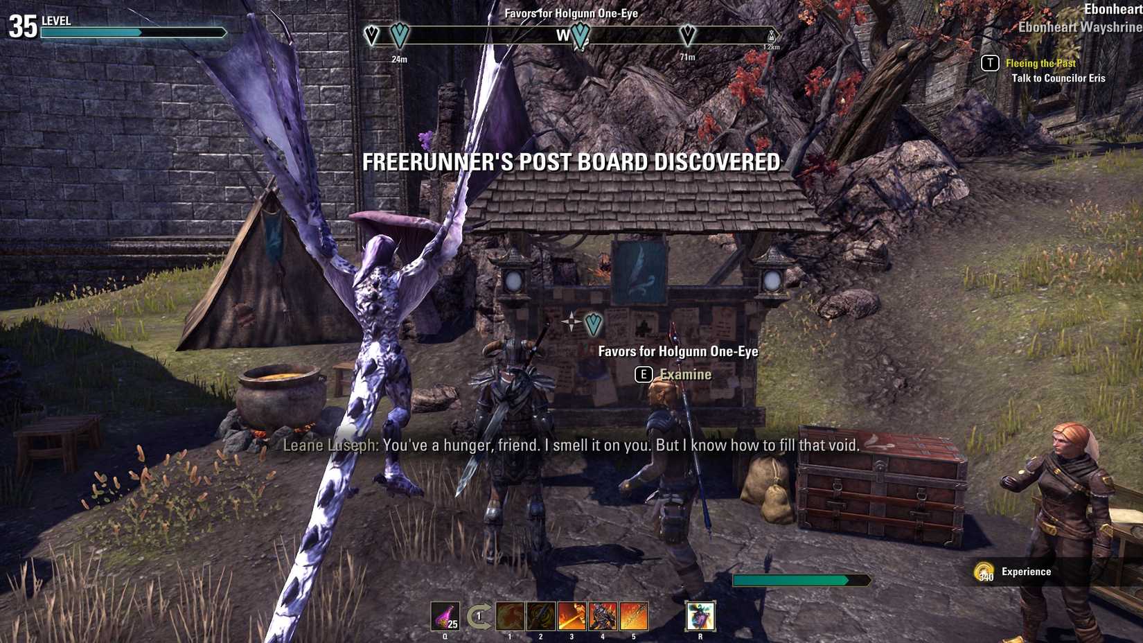 The Elder Scrolls Online Free Runner's Bulletin Board