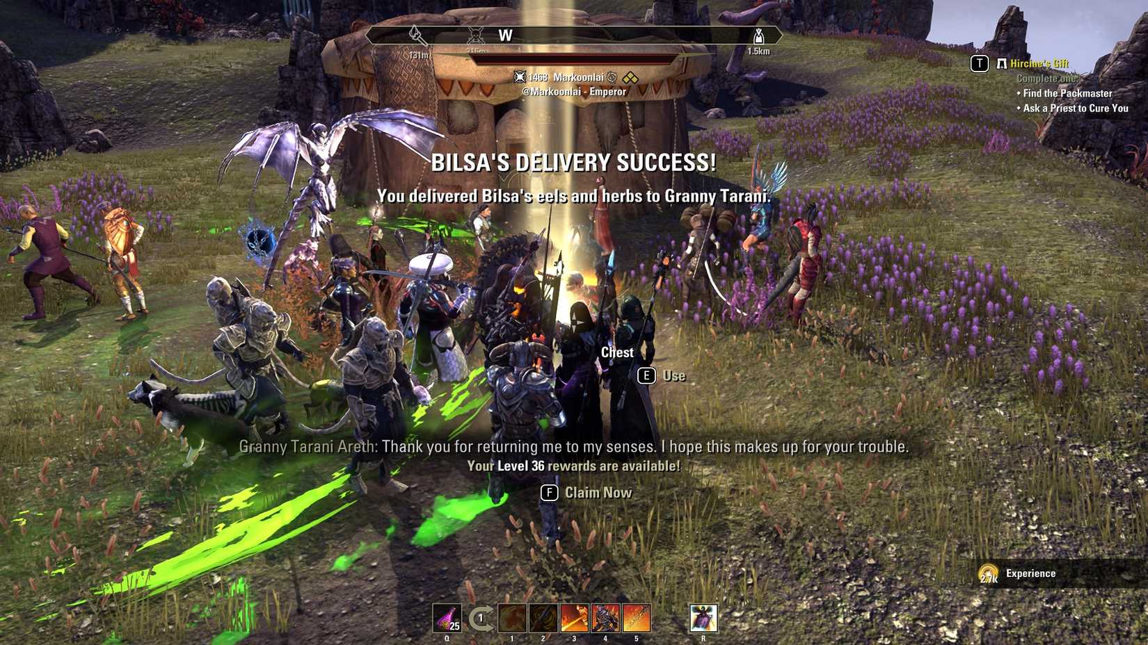 ESO Dynamic Encounter Completed