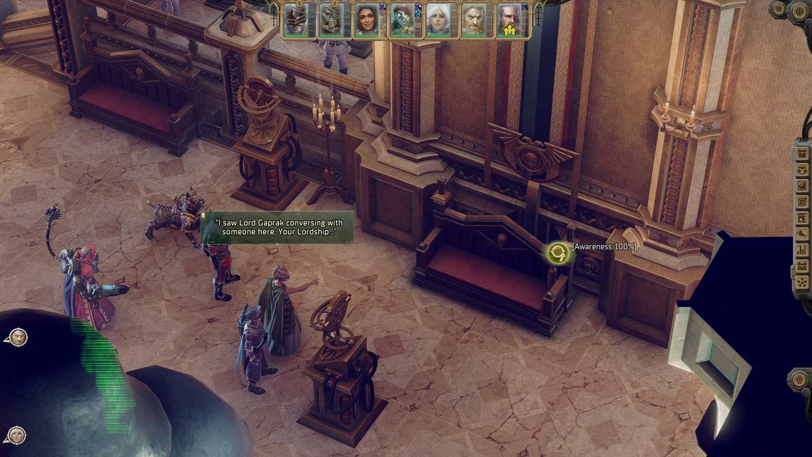 Rogue Trader Kinship Bench